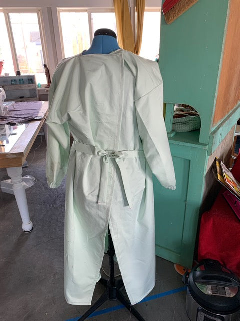 (Inch) Isolation Gown Pattern & Instructions