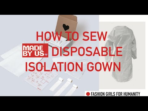 Isolation Gown Precut Material Kits