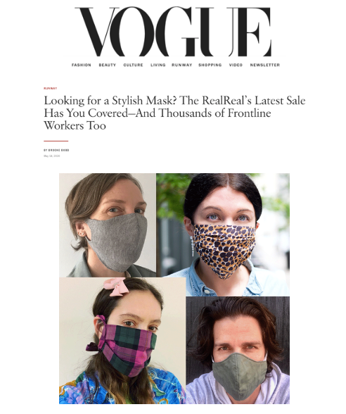 Featured in Vogue!