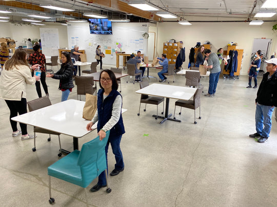 Funded! Meals for Kaas Tailored Team Working To Make PPEs