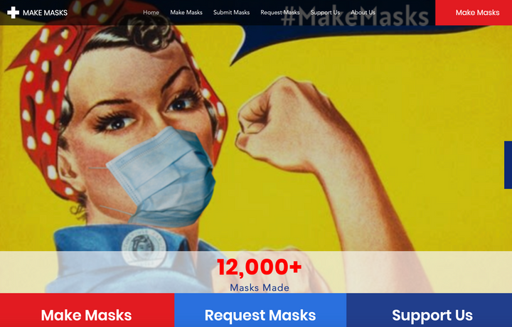 Make / Request Masks & Mask Delivery Volunteer Sign up
