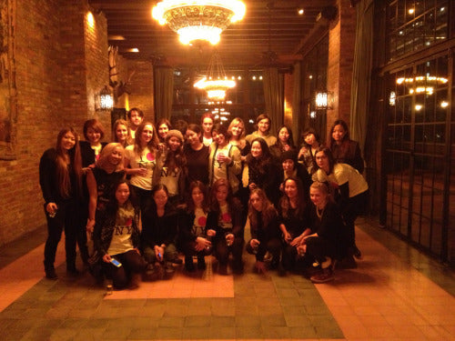 Fashion Girls for Humanity after packing up the #FGFHSandySale
