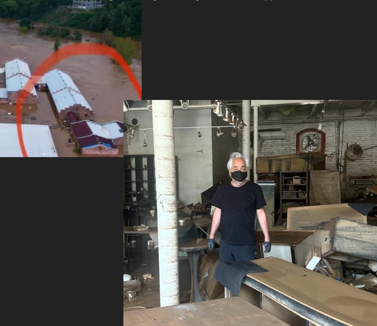 Donation for Restoration of Akira Satake’s Ceramic Studio Impacted by Hurricane Helene