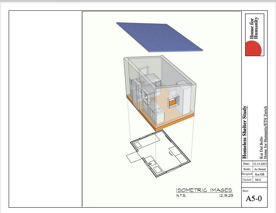 Home for Humanity: USA Tiny Home / Shelter Plans