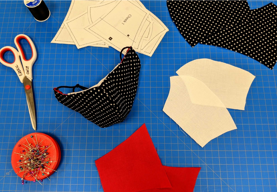 Olson Style Mask Pattern Olson Mask Pattern Created by Clayton Skousen & Rose Hedges – Fashion ...