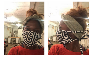 Filles de mode pour l'humanité Grande conception de masque de couverture de masque N95 pour infirmière