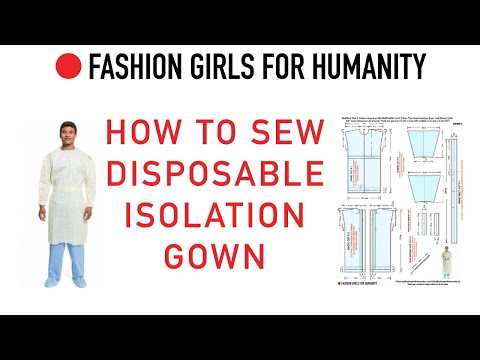 Disposable Isolation Gown Tutorial